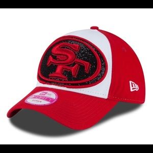 New San Francisco 49ers New Era Glitter 9FORTY Cap